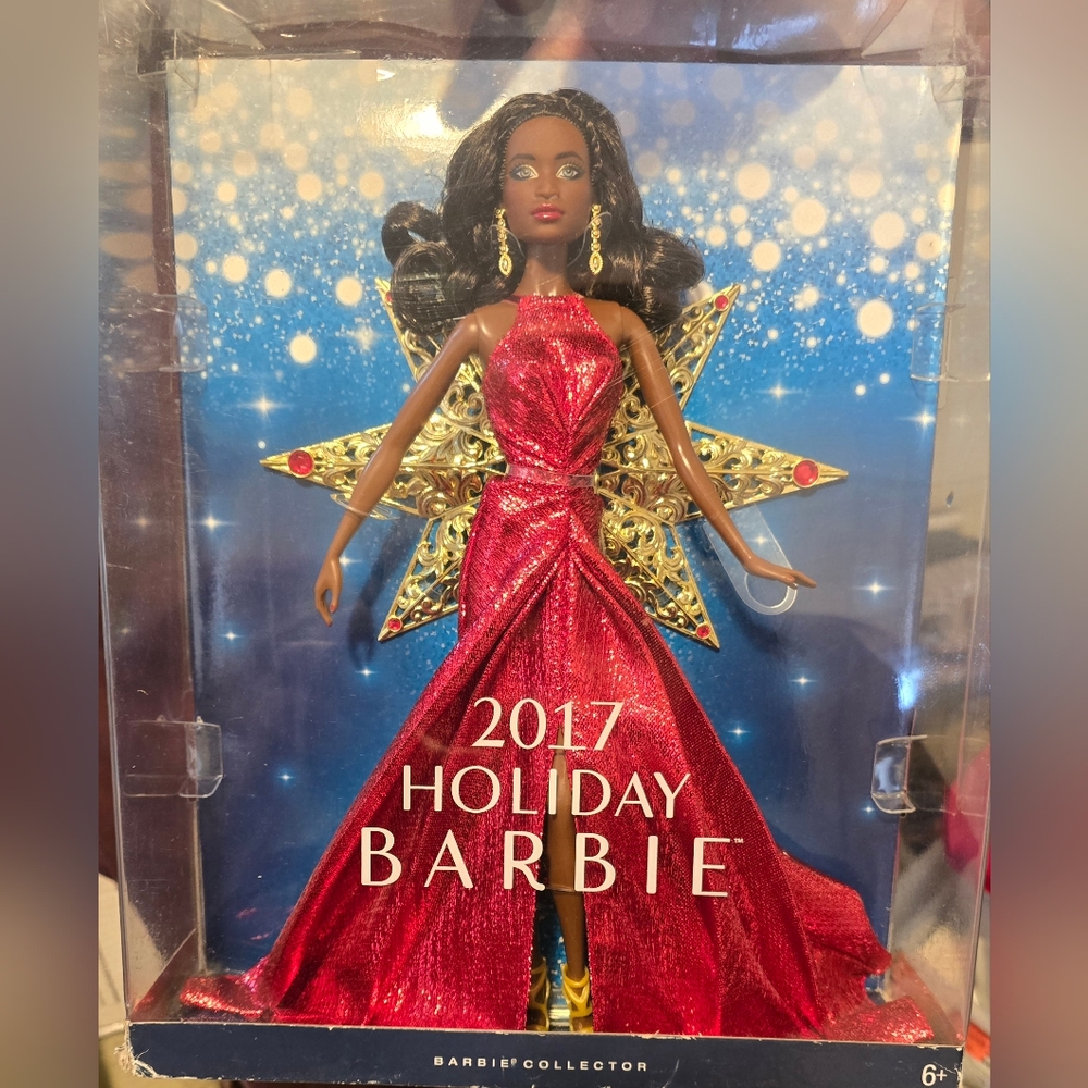 2017 Holiday Barbie in Red Gown